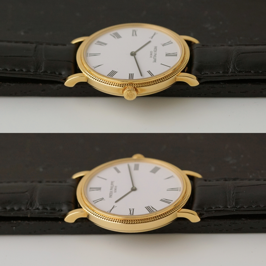 Patek Philippe Calatrava 5120J 18k Yellow Gold 35mm Automatic 2004 Papers