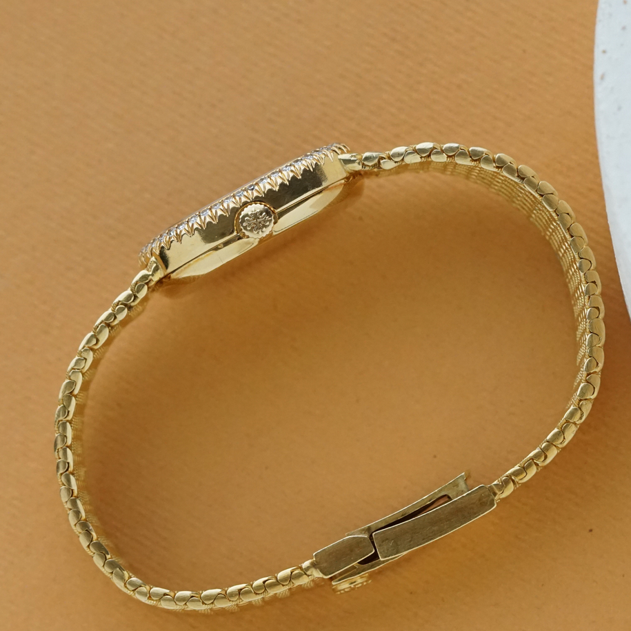 Patek Philippe Ellipse Ref. 4498/1 18k Yellow Gold Diamond Set