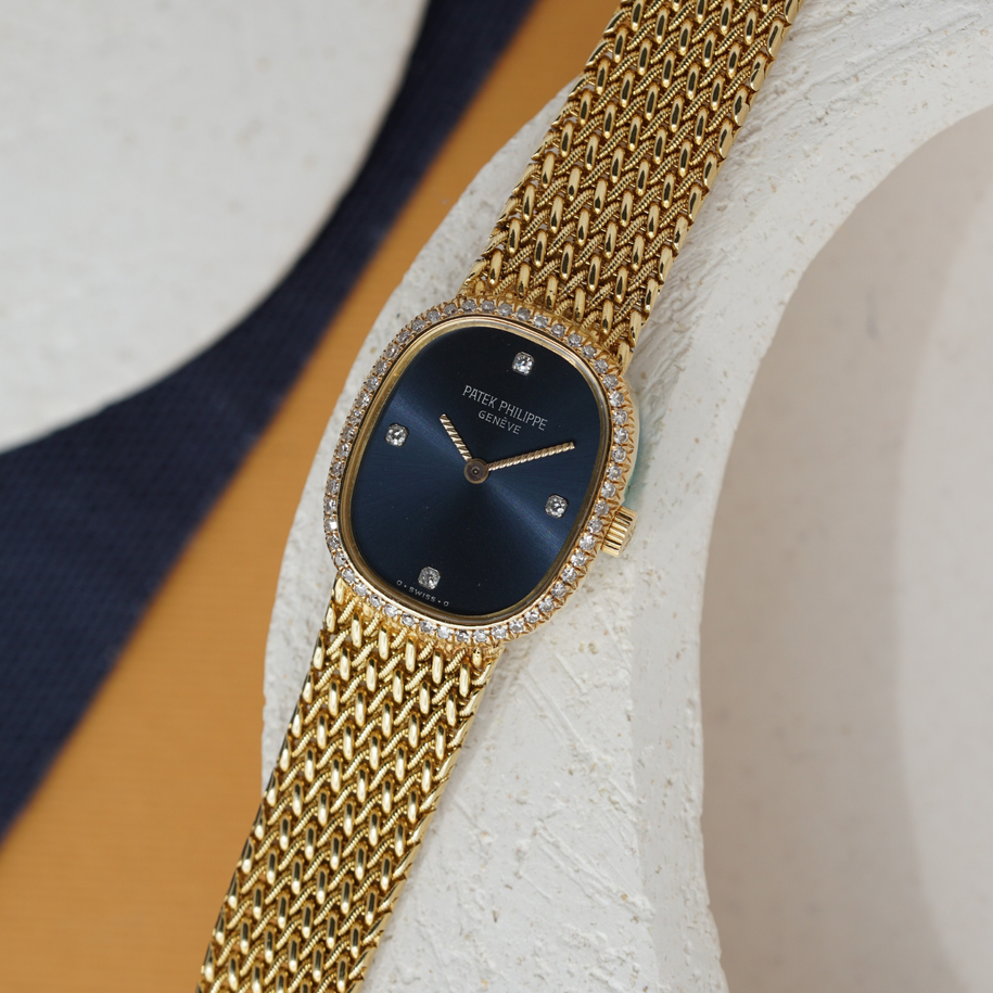 Patek Philippe Ellipse Ref. 4498/1 18k Yellow Gold Diamond Set