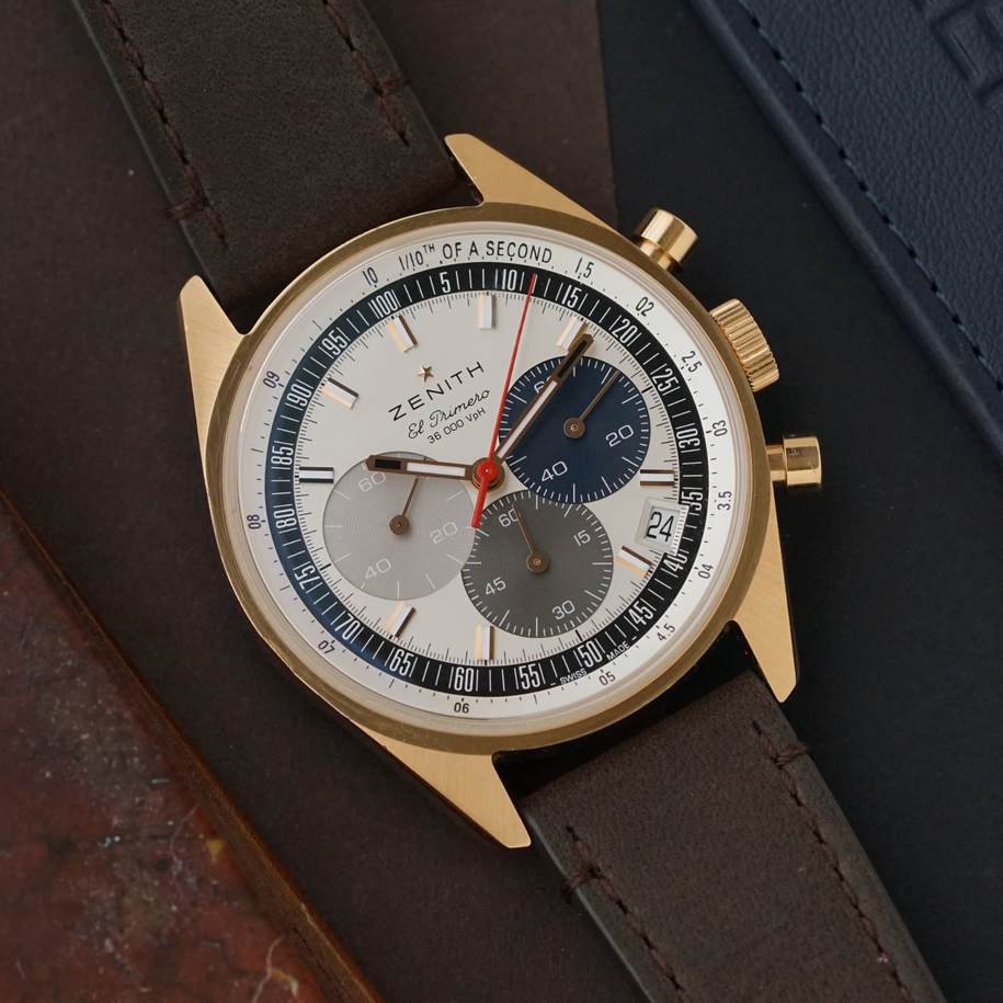 Zenith Chronomaster Original Ref. 18.3200.3600/69.C901 18k Rose Gold El Primero