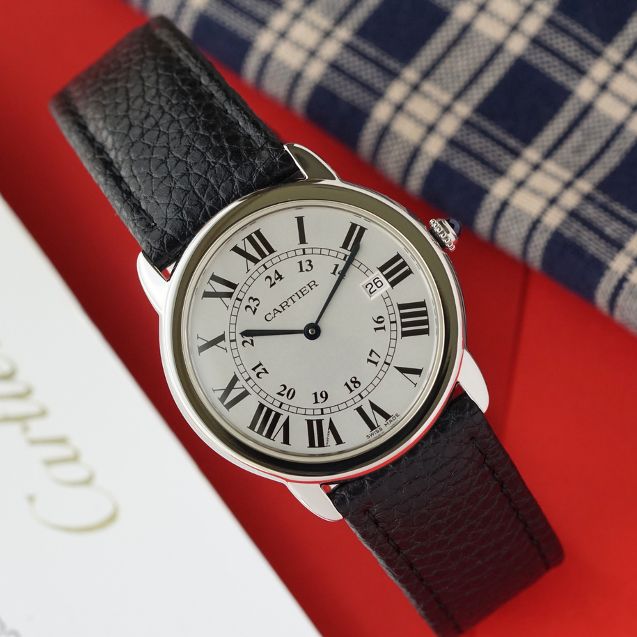 Cartier Ronde Solo W6700255 Steel 2015 Guarantee