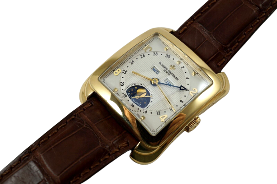 Vacheron Constantin 47300/000J Toledo 1952 18k yellow gold box/ papers c. 2000's