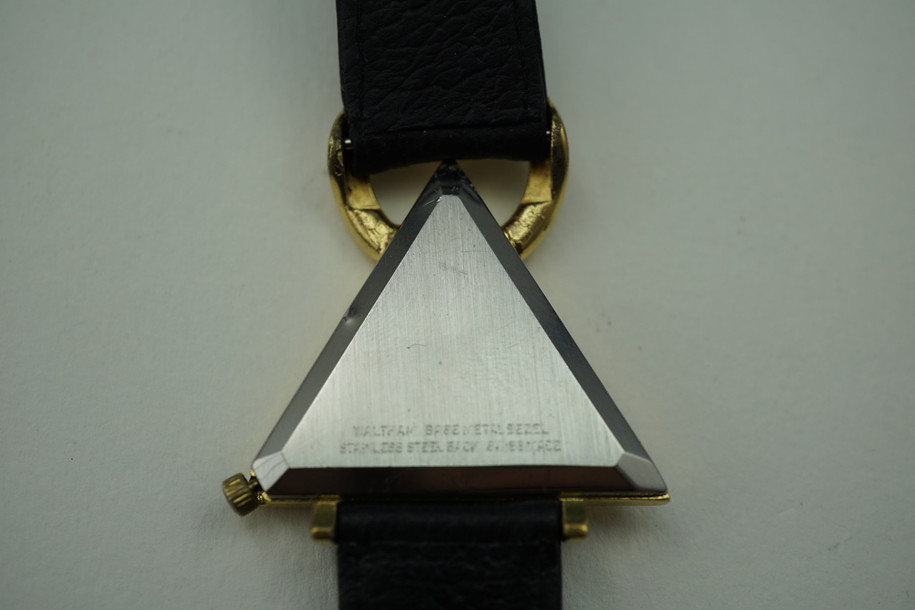 Waltham Masonic wristwatch gold plated top steel back c. 1950's vintage mother of pearl pre owned for sale houston fabsuisse