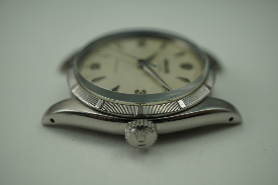 ROLEX 6423 OYSTER PRECISION. ORIGINAL DIAL. S/S. DATES 1957