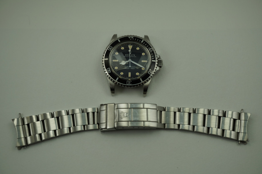 Rolex 5513 Submariner stainless steel w/Oyster bracelet dates 1986  pre-owned for sale Houston Fabsuisse