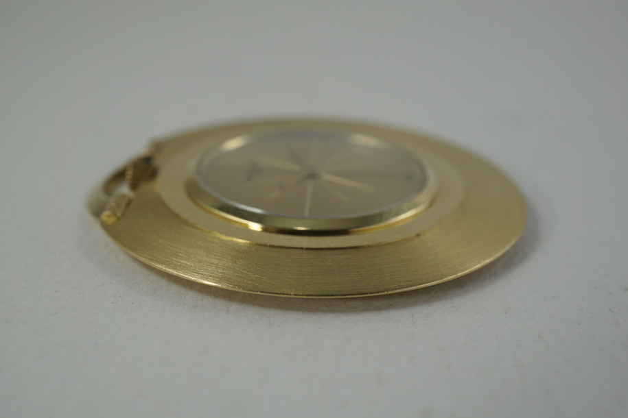 Vacheron & Constantin 6345 knife edge Pocket Watch 18k original dates 1960-65 for sale houston fabsuisse