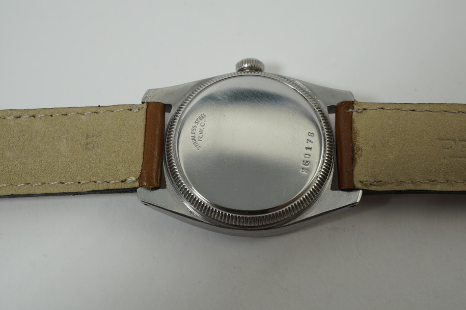 Rolex 3139 Army stainless steel original dial dates 1943 vintage pre owned for sale houston fabsuisse