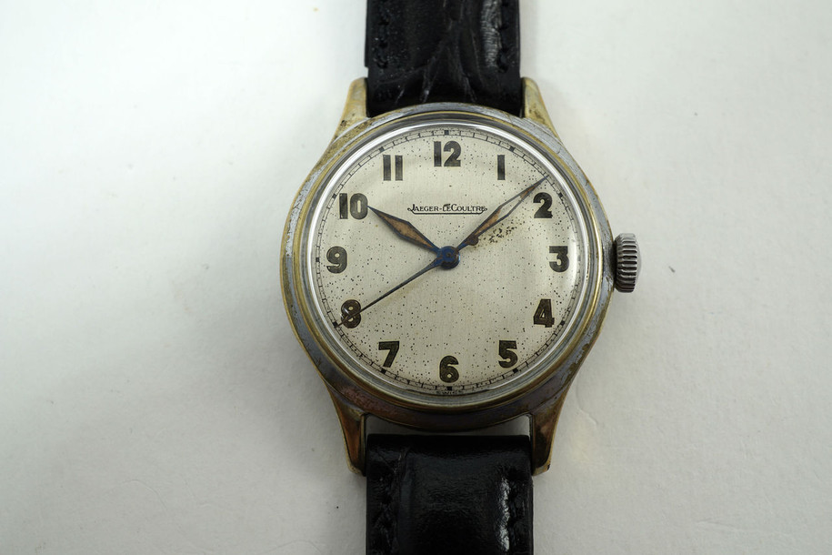 Jaeger LeCoultre Military Style Watch cal. P478 sweep second dates mid 40's