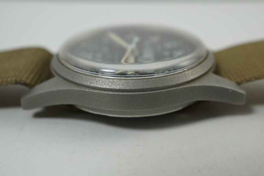 Hamilton Orvis Military Field Watch stainless steel ETA 2750 c. 1980's pre owned for sale houston fabsuisse 