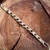 Handmade Hemp Bracelet or Anklet: Tea-Dyed Carved Bone Beads - Unisex bracelet/anklet.  Unique gift idea!