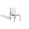 Orso Sling Side Chair - Fog with Carbon