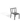 Markoe Side Chair - Ninja with Carbon