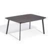 Eiland All-Aluminum 63" Rectangular Dining Table