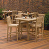 Wexford 42" Wooden Square Bar Table