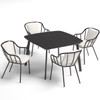 Malti 5-Piece Square 45" Dining Set
