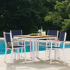 Travira 5-Piece Square 39" Dining Set