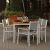 Travira 7-Piece Rectangular 63" Dining Set