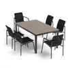 Orso 7-Piece Rectangular 63" Dining Set
