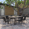Orso 7-Piece Rectangular 63" Dining Set