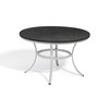 Travira 48" Round Dining Table - Charcoal