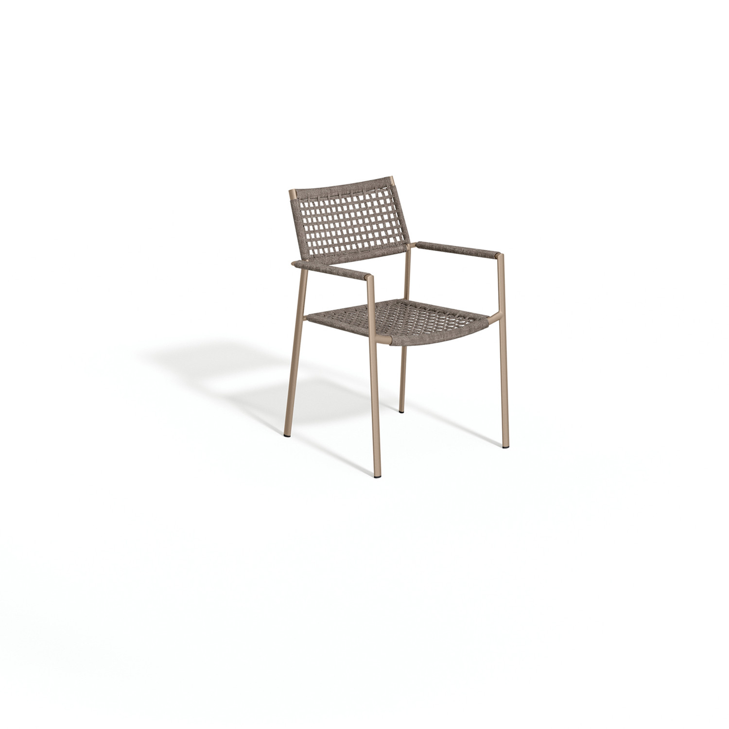 Eiland Armchair - Mocha with Taupe