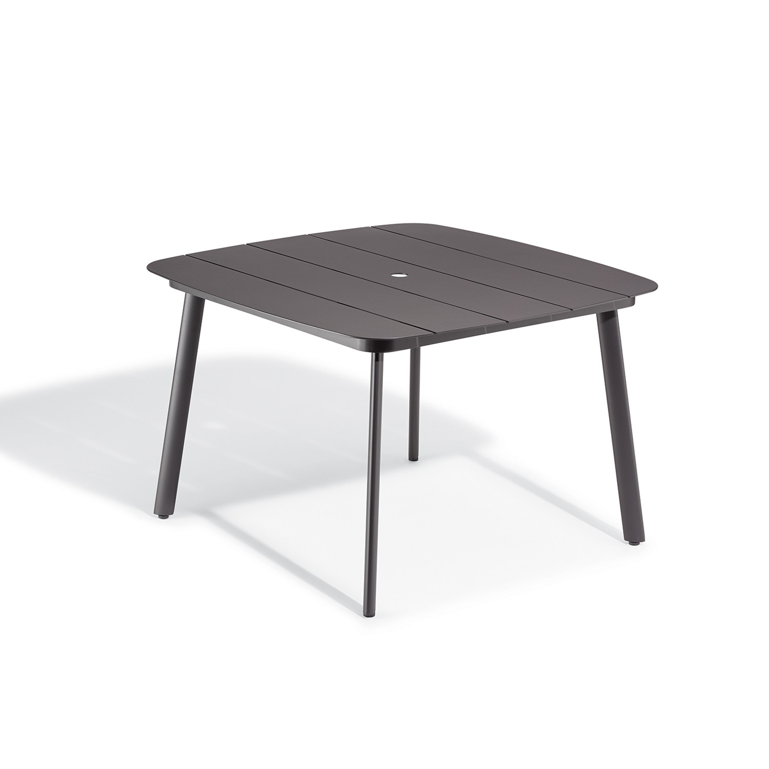 Eiland All-Aluminum 45" Square Dining Table - Carbon