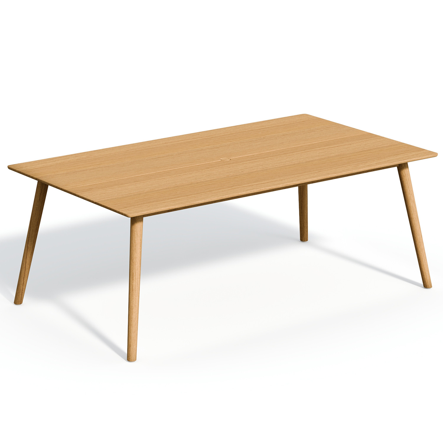 Tulle Teak 78" Rectangular Dining Table