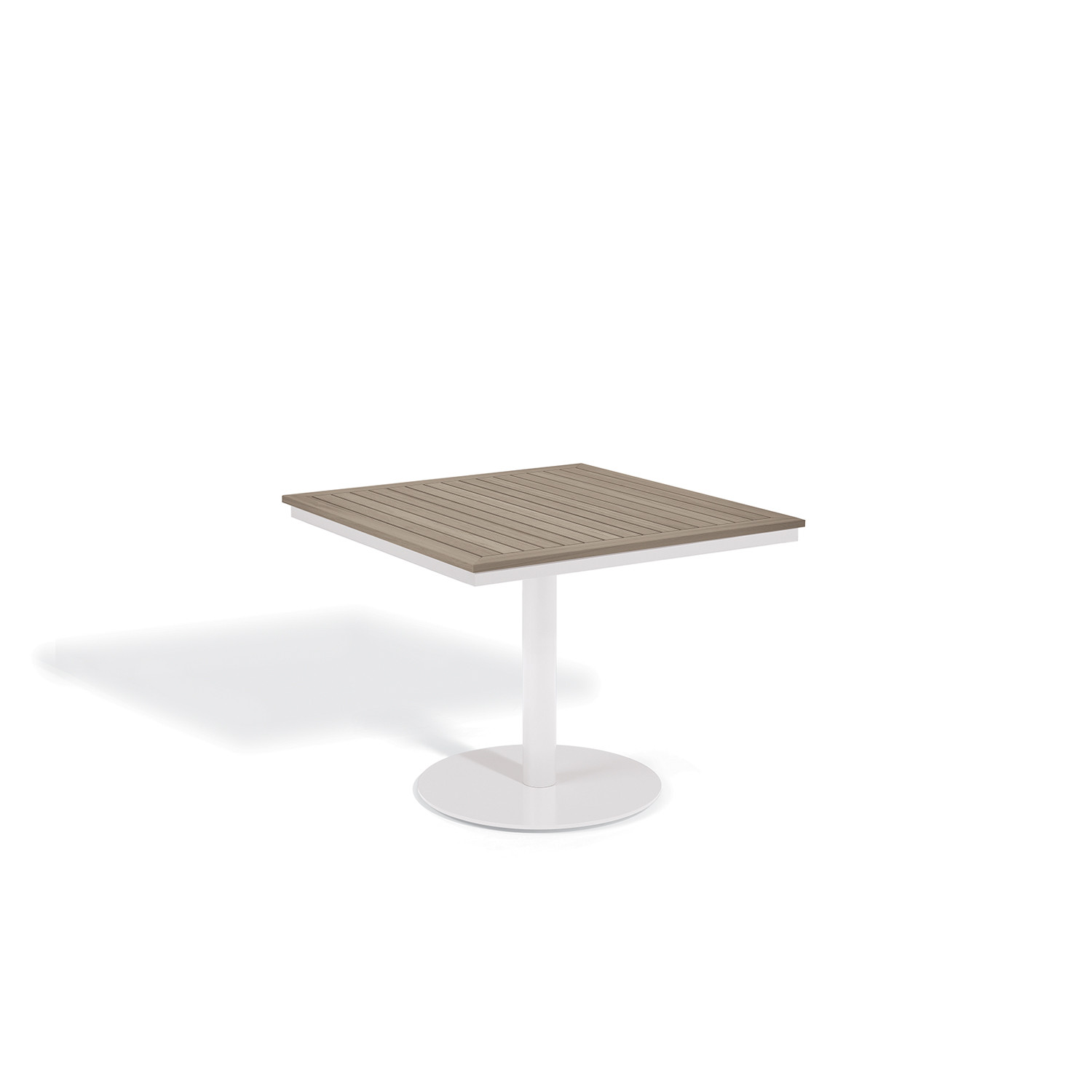 Travira 38" Square Bistro Table - Vintage with Chalk