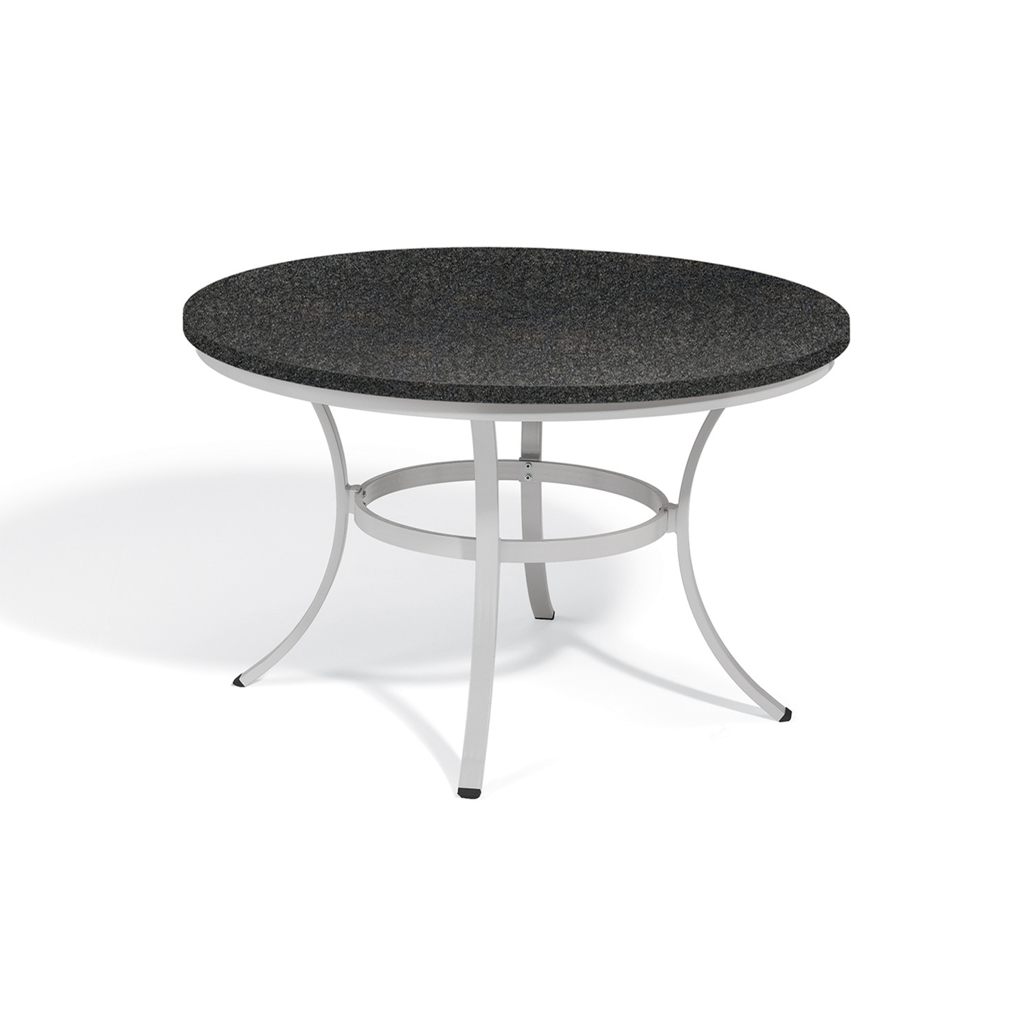 Travira 48" Round Dining Table - Charcoal