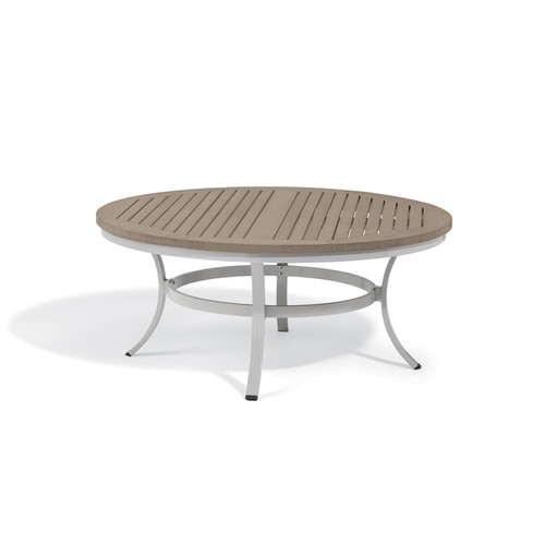 Travira 48" Chat Table - Vintage with Flint
