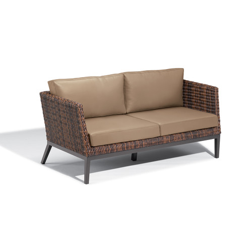 Salino Wicker Sofa - Truffle