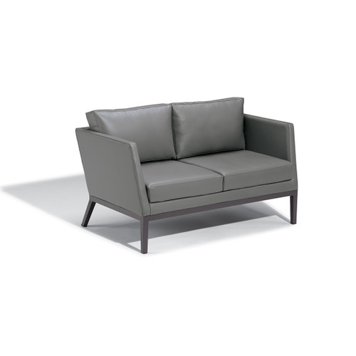 Salino Nauticau Loveseat - Nickel