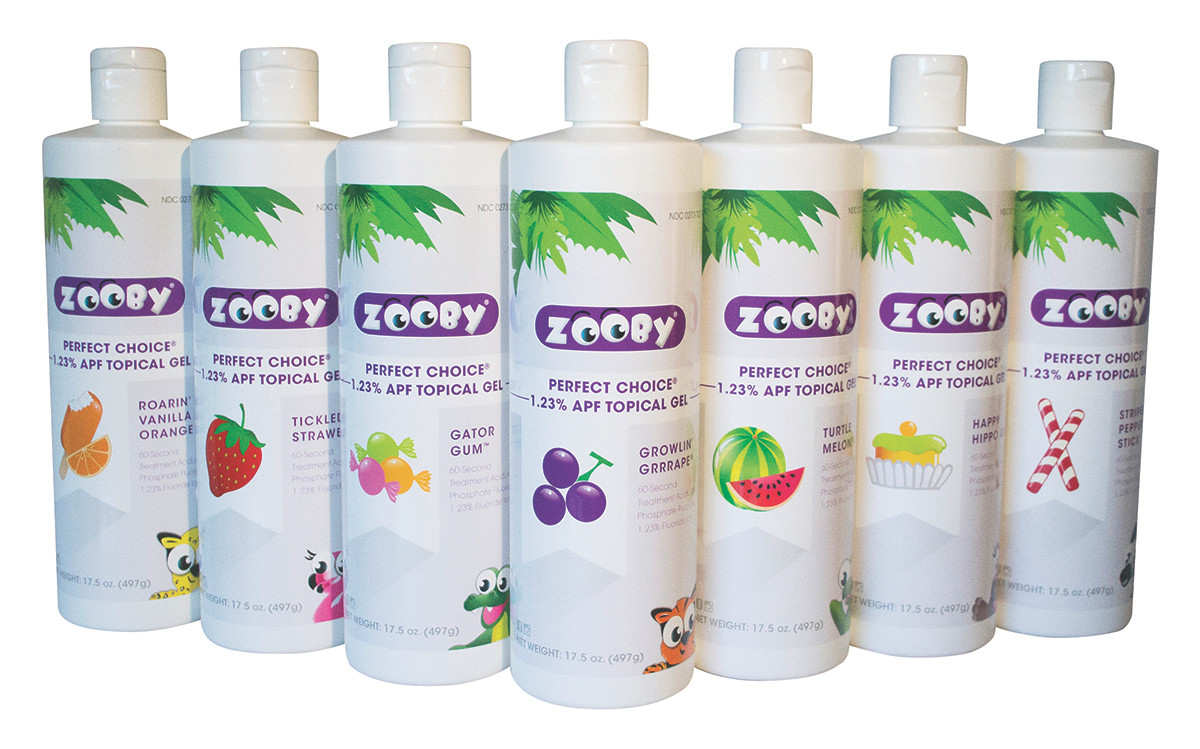 Zooby Perfect Choice 1.23% Topical Fluoride Gel