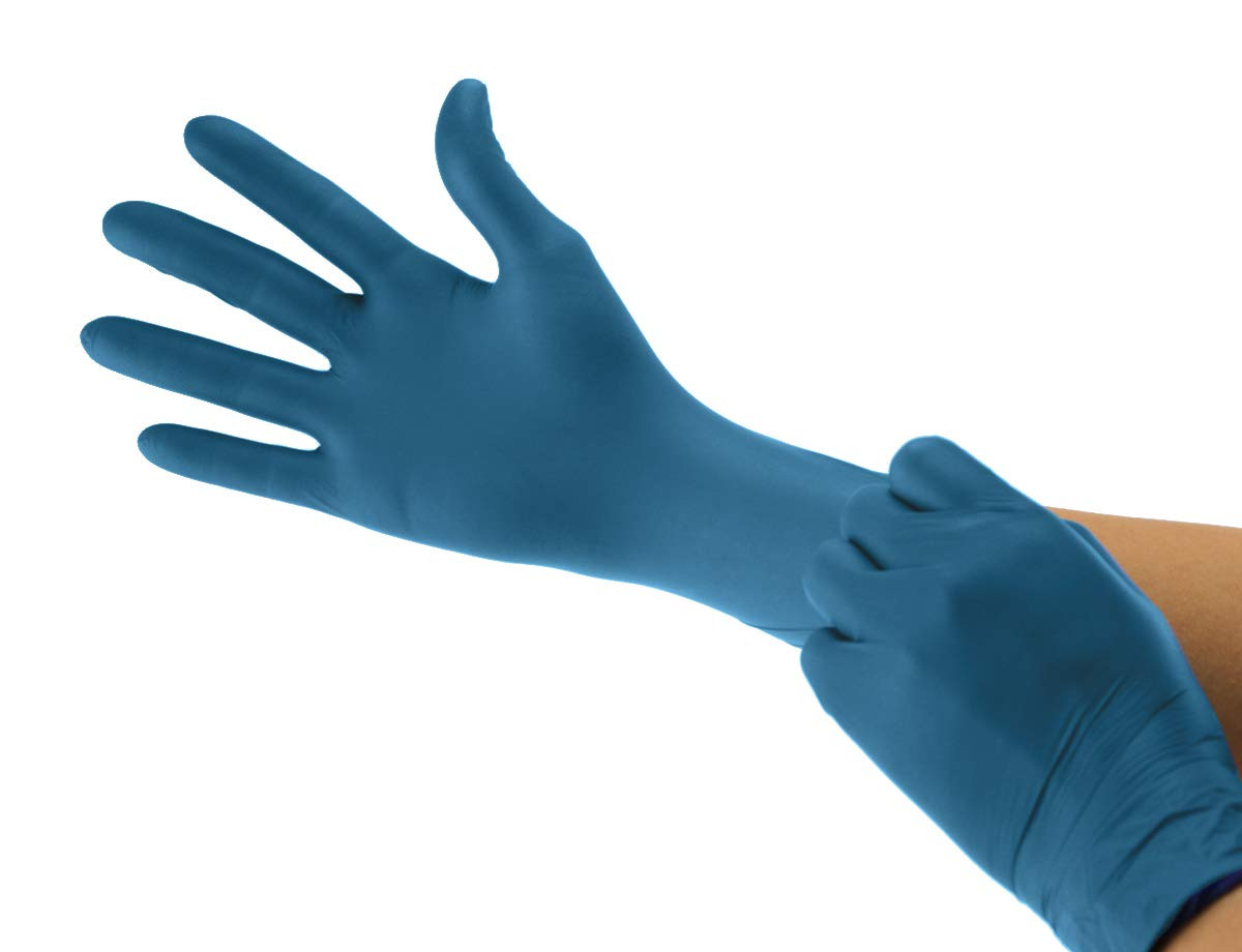 Cranberry Revosoft Nitrile Examination Gloves Powder-Free Large, Box Of 300 2 Pack 3278