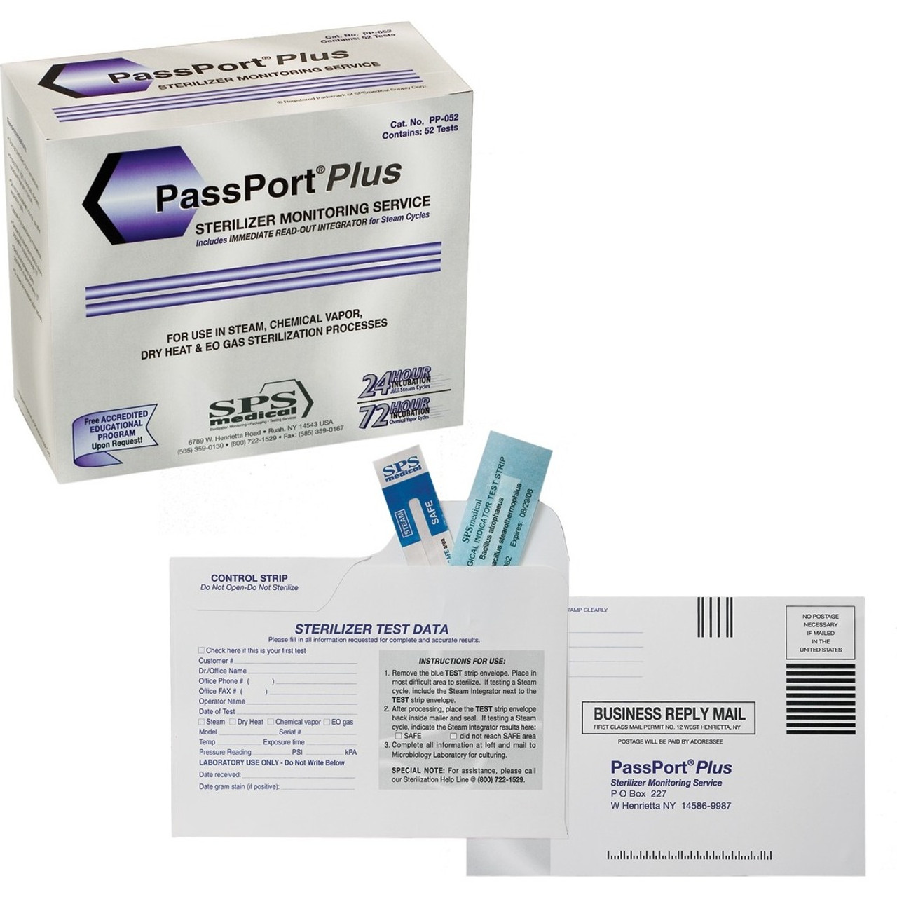 Passport Plus Biological Monitor Mail In