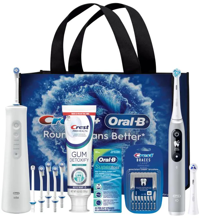 Crest & Oral-B Specialized Care System w/ Water Flosser