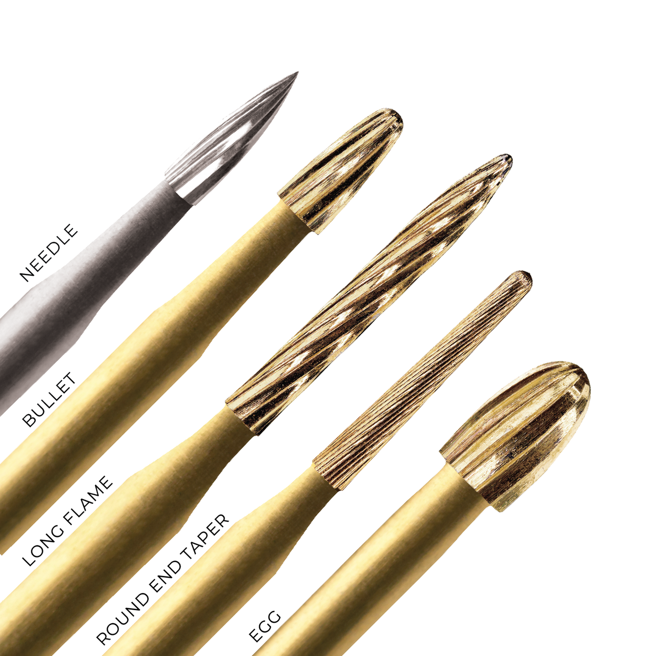 Mustang Carbide Trimming & Finishing Burs