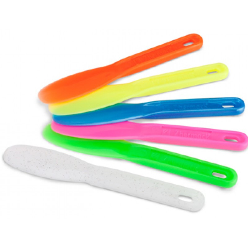 Lot De 5 Spatules De Mélange Dentaire En Plastique/verre Ionomère - Pour Alginate, Neuves