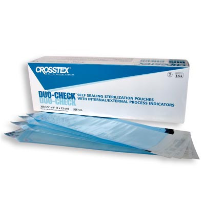 Crosstex Duo Check Sterilization Pouches