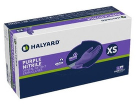 500 Purple Nitrile Exam Gloves