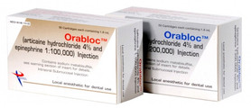 Orabloc 4% Articaine w/Epi