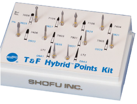 T&F Hybrid Points Kit (10 Assorted Shapes)