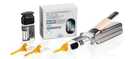 Amtouch Dental Supply offers Fuji Ortho Band LC in an automix Paste Pak with 2 cartridges and 1 mixing pad.