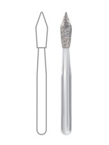 Midwest Diamond Burs -Flame & Football