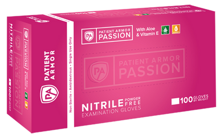 Patient Armor Passion Nitrile Exam Gloves