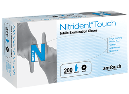 Amtouch Nitrident Touch Nitrile Exam Gloves