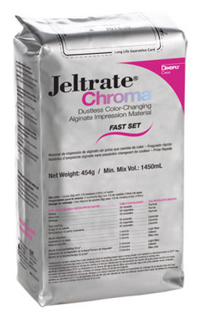 Jeltrate Chroma Dustless Alginate