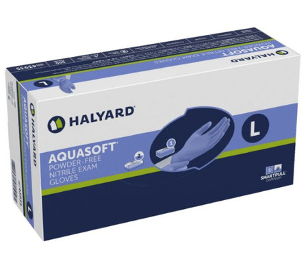 Aquasoft Powder Free Nitrile Exam Gloves