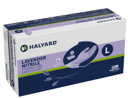 Lavender Nitrile Exam Gloves