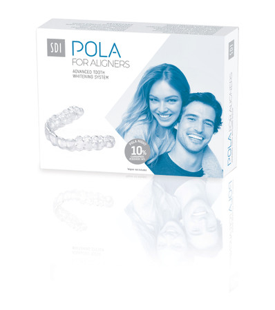 Amtouch Dental Supply offers Pola whitening system for use with patients' current aligners in Day or Night treatment kits